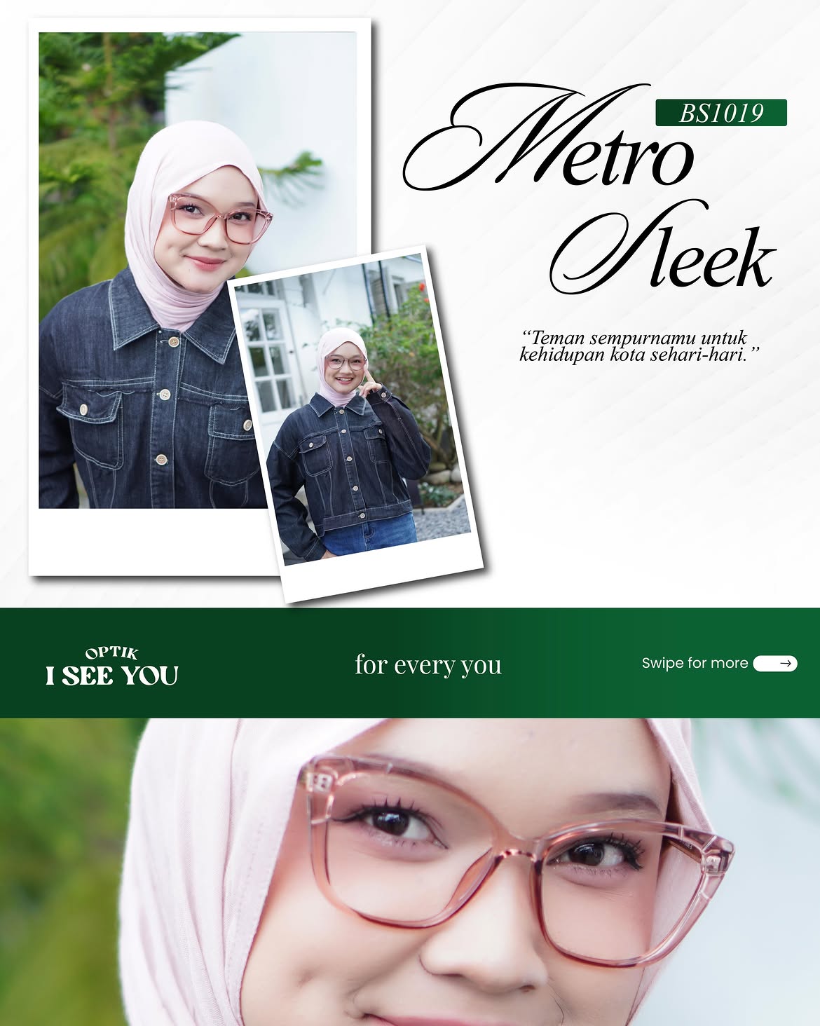 Metro Deek Minimalist — Crystal Clear 1